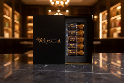 Oud Collection - Pack of 5 Premium Perfume Oils (6ml Each)