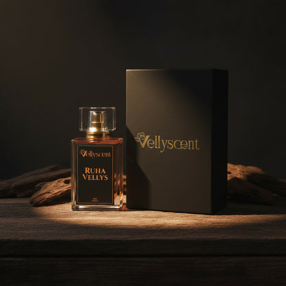 Ruha Vellys – An Iconic Fusion of Fresh Floral & Woody Unisex EDP