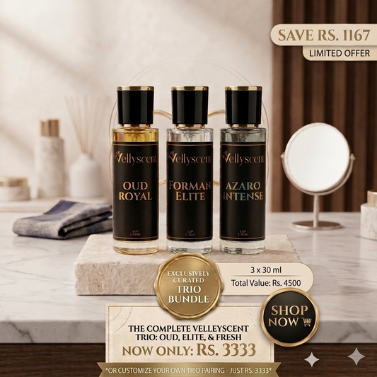 PICK ANY 3 PERFUMES – SAVE RS 1167